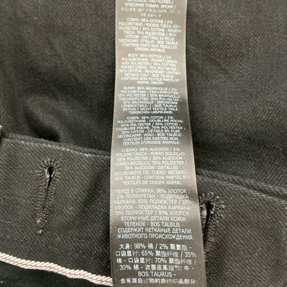 Tom Ford Black Stretch Straight Fit Denim - Picture 12 of 14